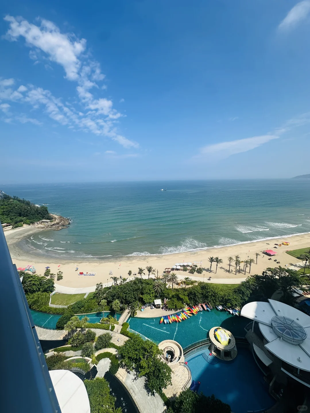 小紅書日出鹽晶酒店原帖的海景與度假區